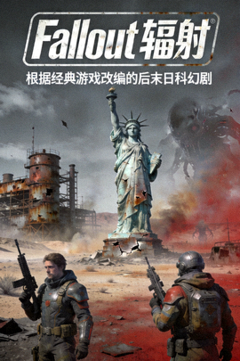 《Fallout 辐射》高清海报 - 根据经典游戏改编的后末日科幻剧